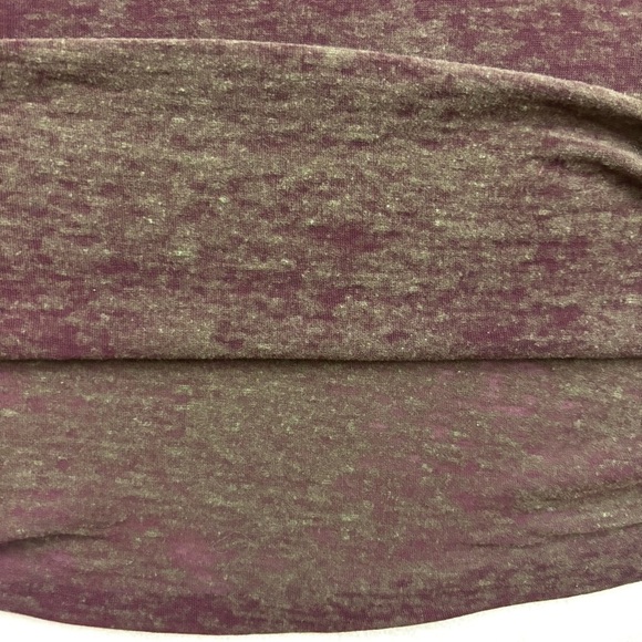 The Rails Maroon Tie Dye Vapor V-Neck Lightweight Distressed Rayon Tee (XL) - Picture 8 of 12